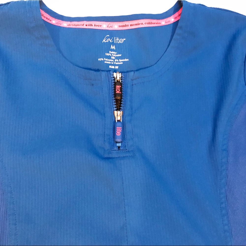 Koi Scrub Top